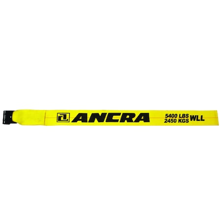 Ancra Mfg Strap Assy, Winch, Cargo, 4-In. X 40-Ft, Wll-5,400 Lb/2, 450 Kg Using 43797-12 Webbing,  43795-10-40